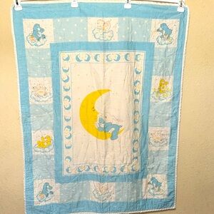 Vintage Care Bears quilt